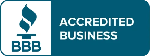 BBB Accredited Business logo badge